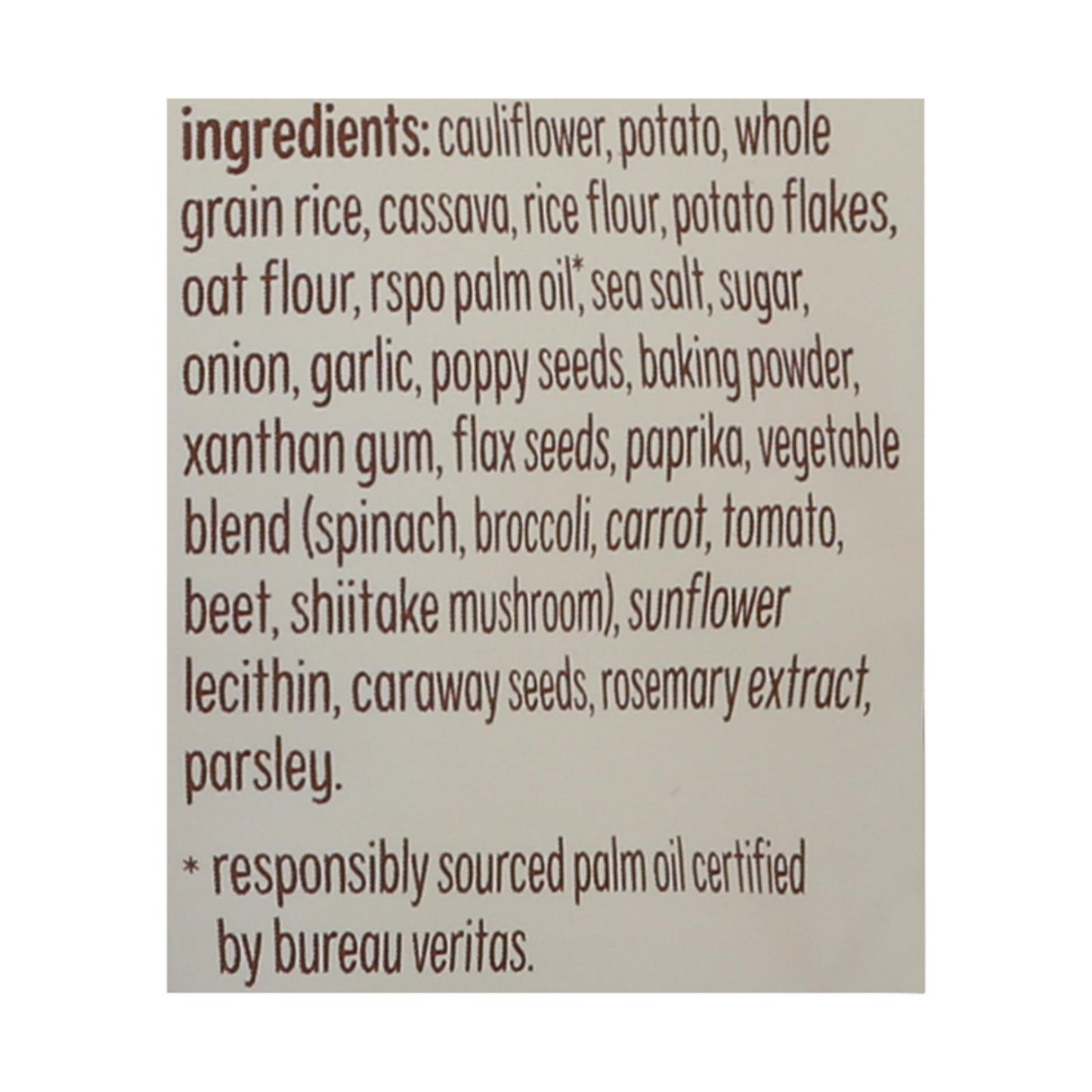 From The Ground Up Everything Snacking Crackers - Case Of 6 - 3.5 Oz