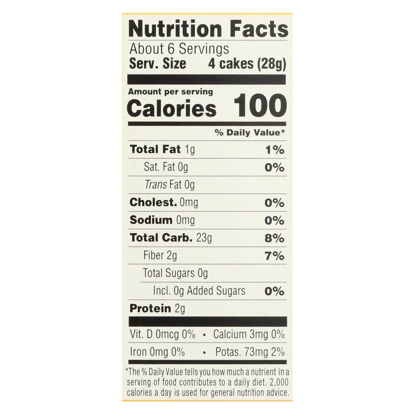 Lundberg Family Farms - Rice Ck Brn Sugar Free Thn Stk - Case Of 6-6 Oz