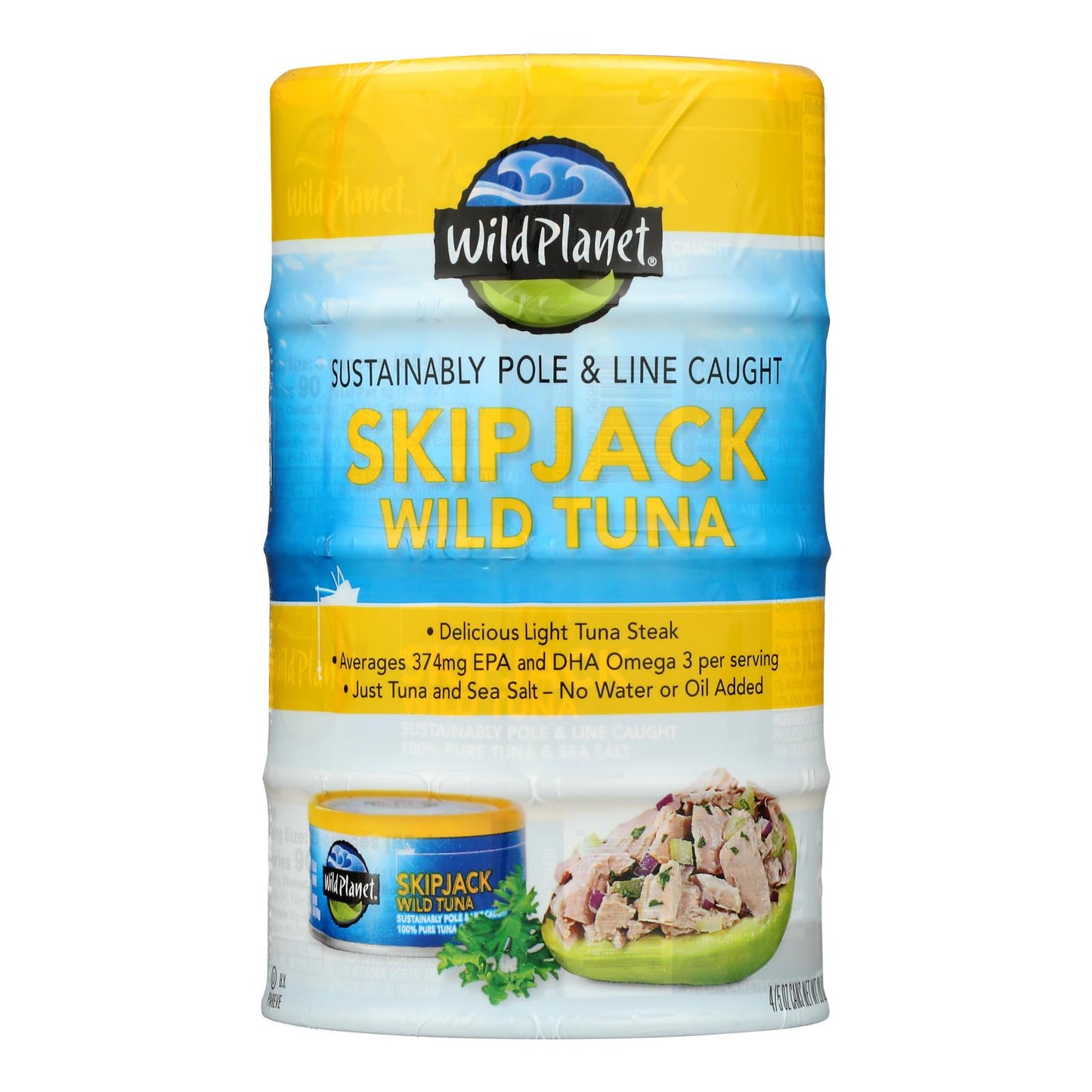 Wild Planet - Tuna Wild Skipjack - Case Of 12-4/5 Oz