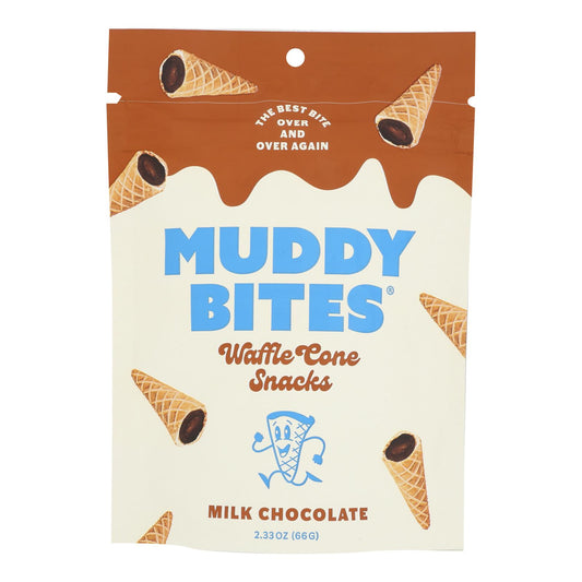 Muddy Bites - Muddy Bite Milk Chocolate - Case Of 12-2.33 Oz