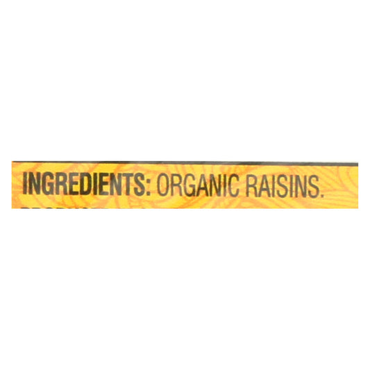 Newman's Own Organics Raisins  - Case Of 12 - 6/1.0 Oz