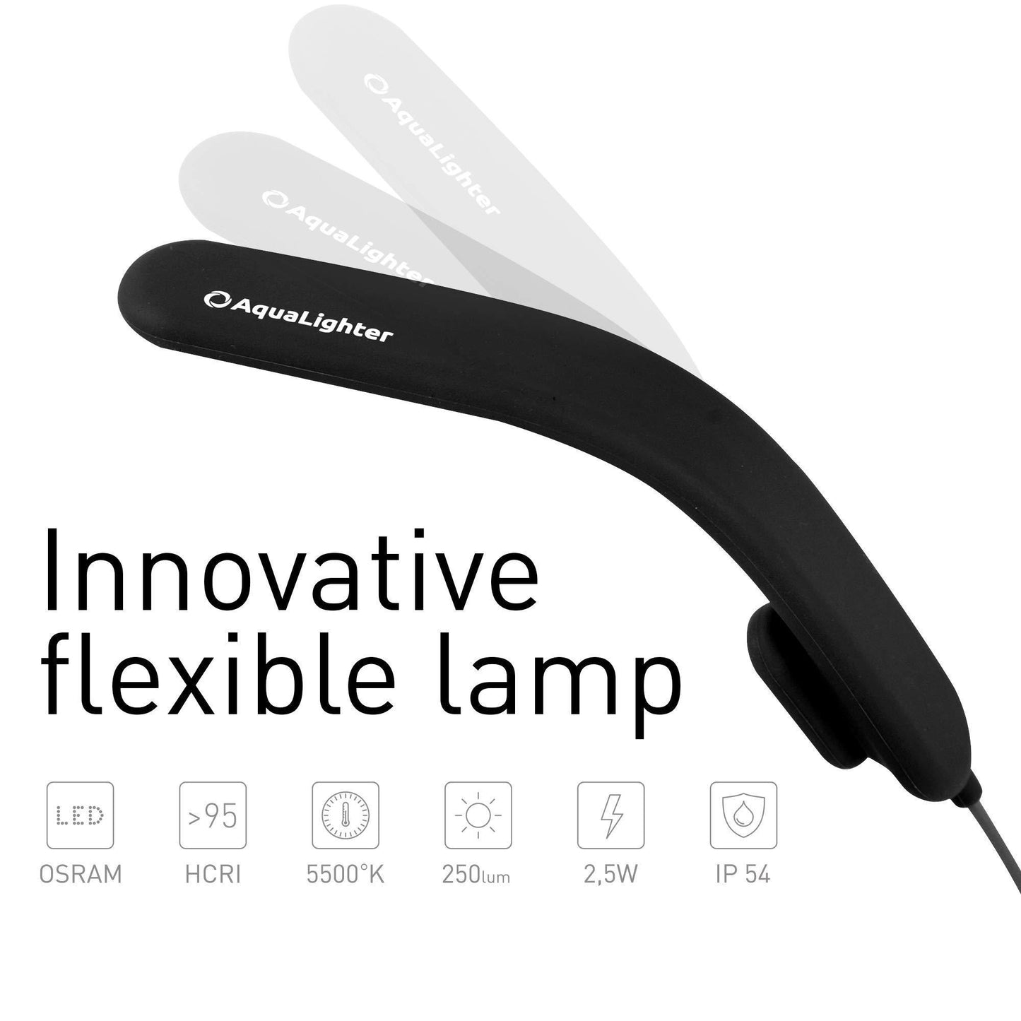 Fish Tank Light   Clip On Aquarium Light   Aquarium Light for Plants   LED Flexible Lamp for Freshwater Light   NanoSoft Black Fish Tank Lights 10 Gallon
