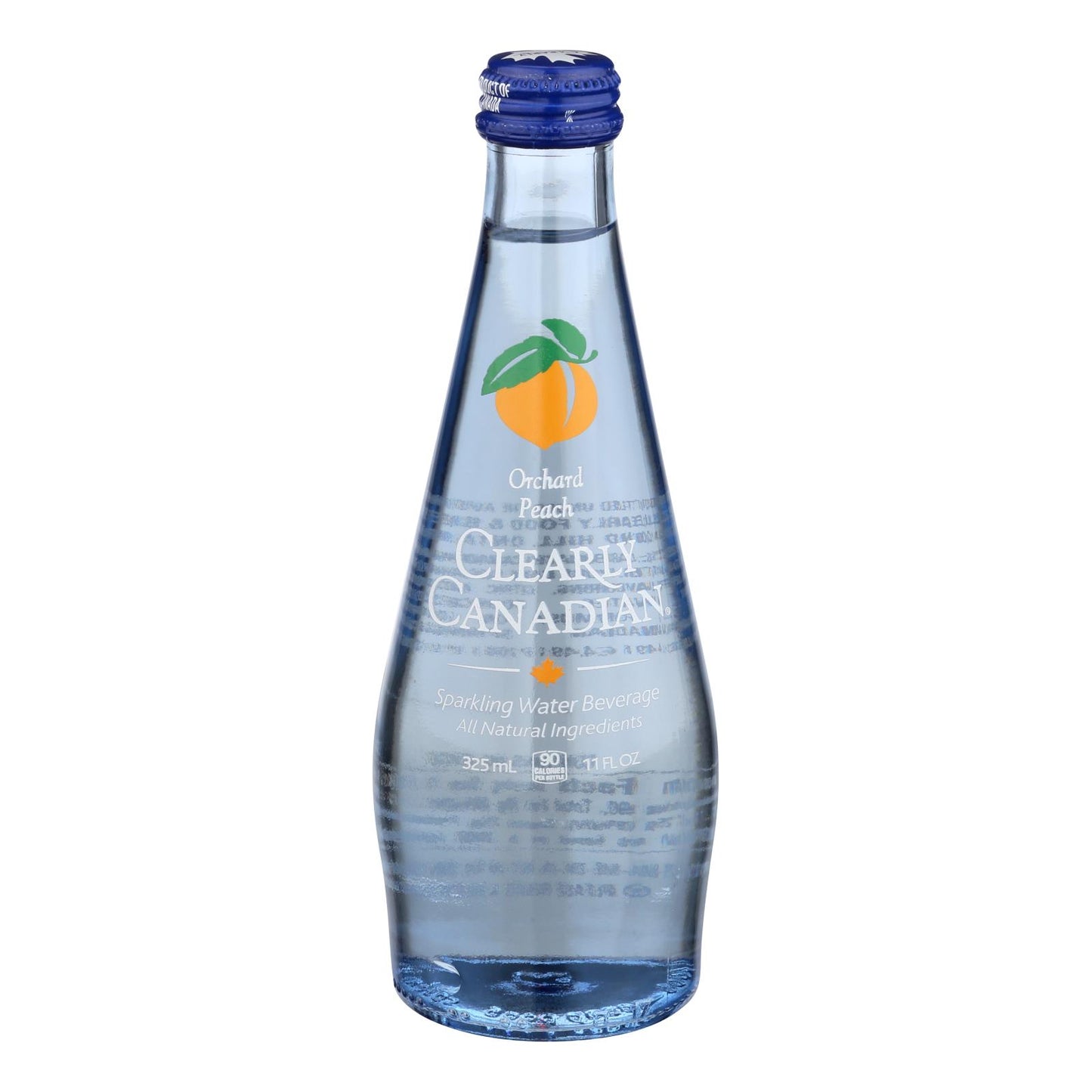 Clearly Canadian - Sparkling Water Orchard Peach - Case Of 12-11 Fz