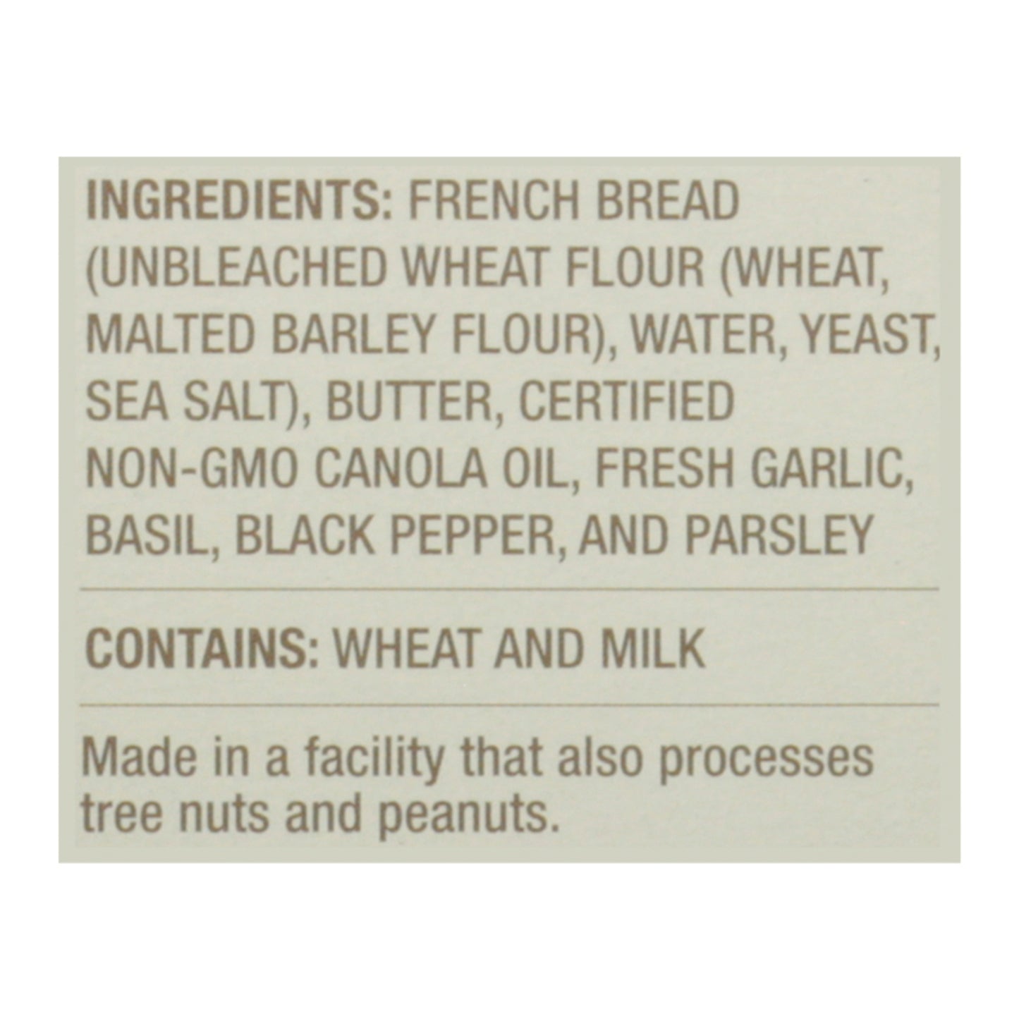 Olivia's - Croutons Butter&garlic - Case Of 6 - 5 Oz