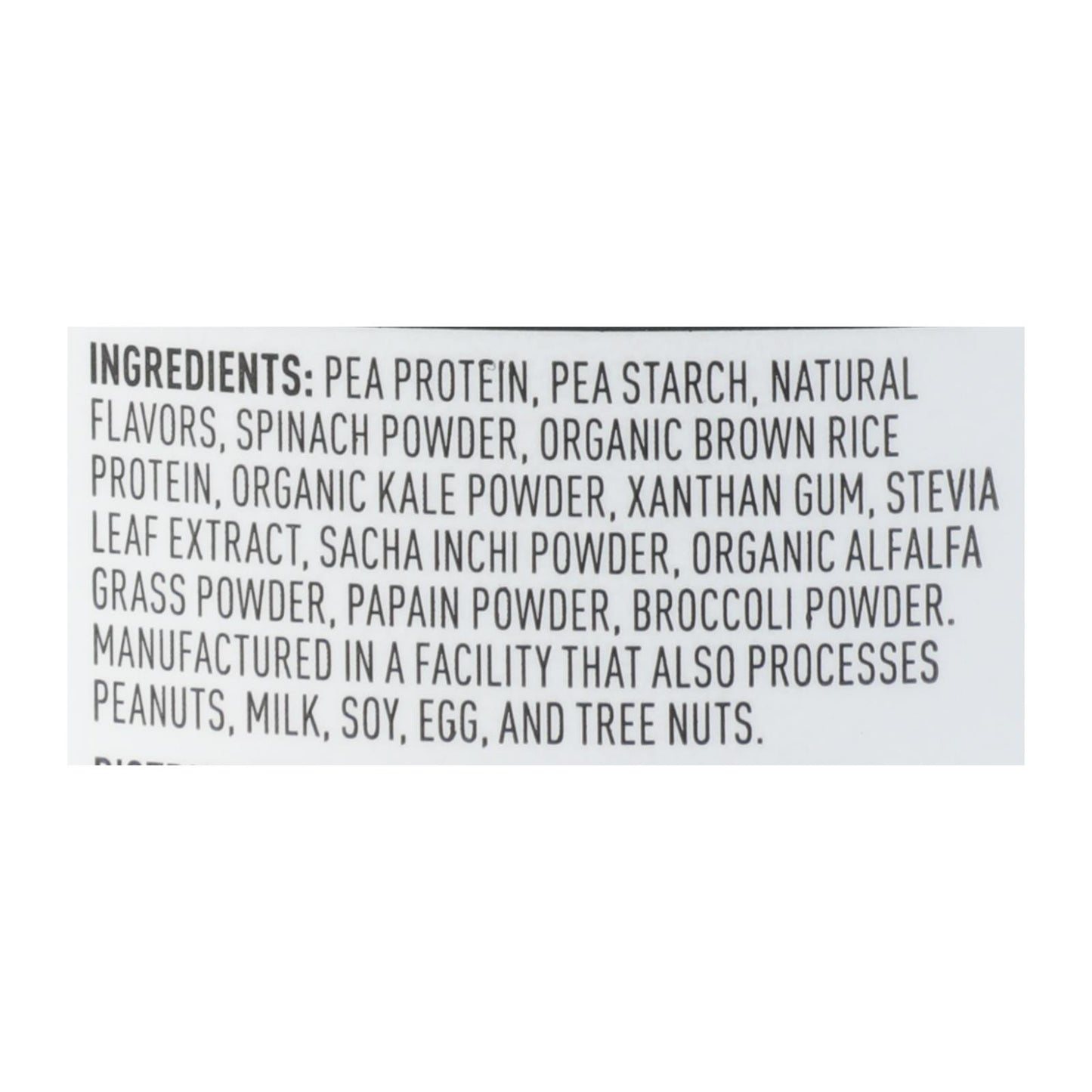 Vega Vanilla Protein & Greens  - 1 Each - 21.7 Oz