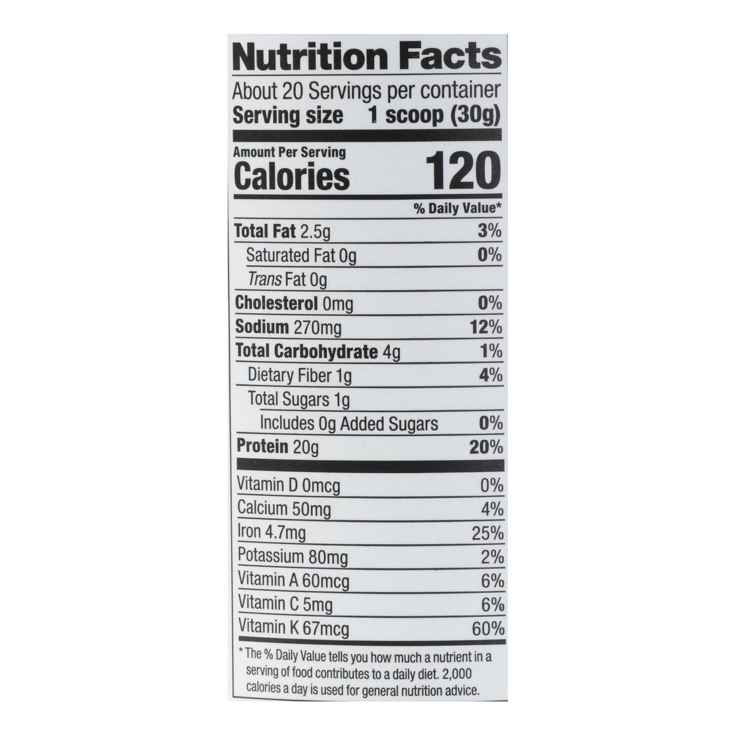 Vega Vanilla Protein & Greens  - 1 Each - 21.7 Oz