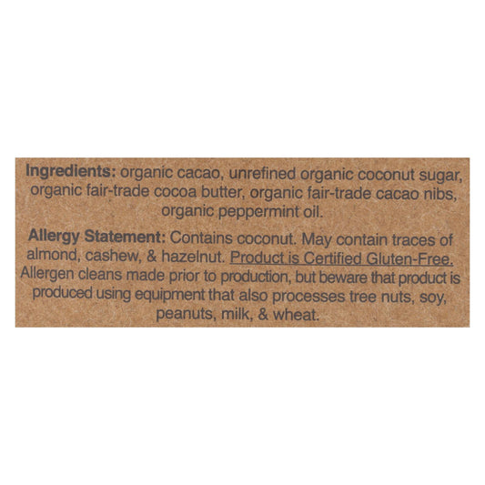 Hu - Dark Chocolate Bar Crunchy Mint - Case Of 12-2.1 Oz