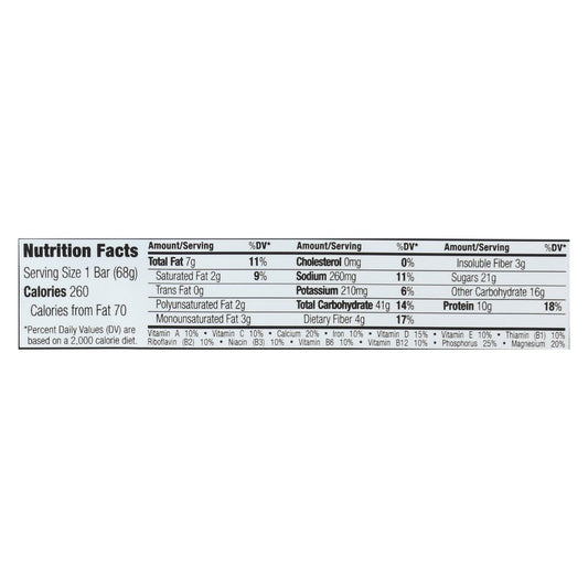 Clif Bar - Peanut Butter Banana With Dark Chocolate - Case Of 12 - 2.4 Oz