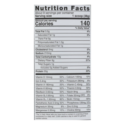 Vega - Shake Mix Organic French Vanilla - 1 Each-12.2 Ounces