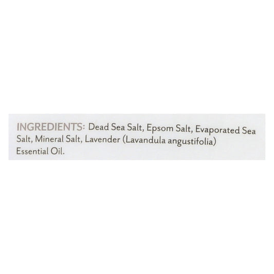 Soothing Touch Bath Salts - Lavender Calming - 32 Oz