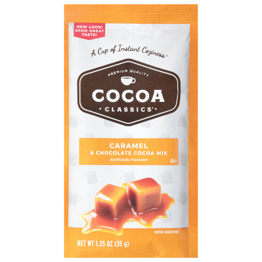 Cocoa Classics - Cocoa Packet Choc Caramel - Cs Of 12-1.25 Oz