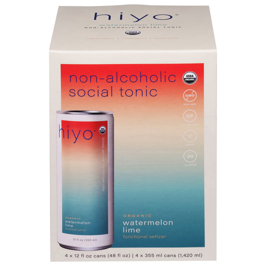 Hiyo - Seltzer Og2 Wtrmln Lime - Cs Of 6-4/12 Fz