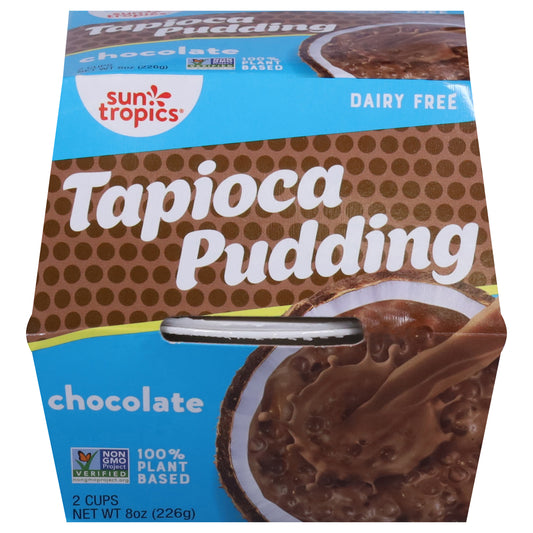 Sun Tropics - Pudding Tapioca Chocolate - Cs Of 6-8 Oz