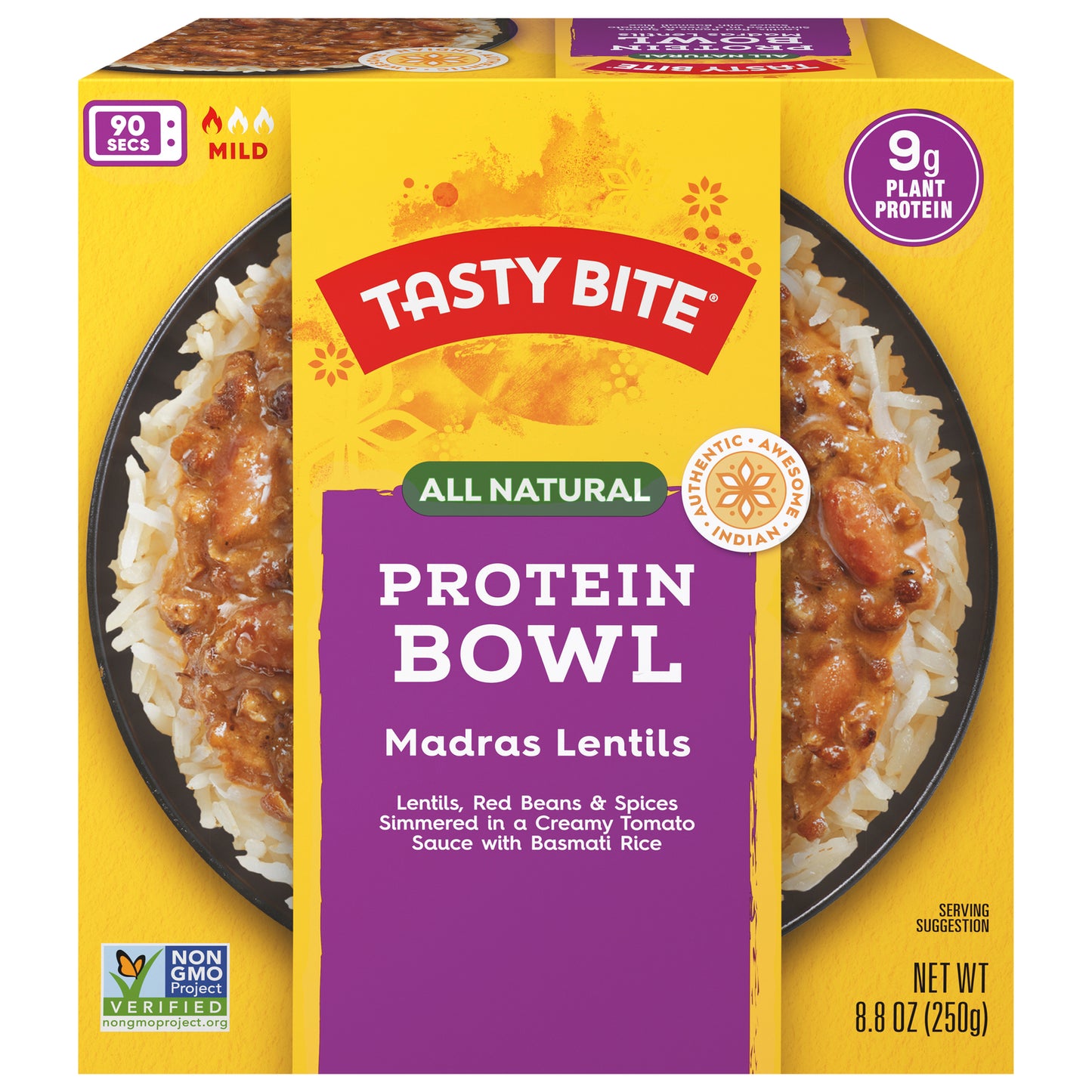 Tasty Bite - Bowl Chili & Rice - Cs Of 6-8.8 Oz