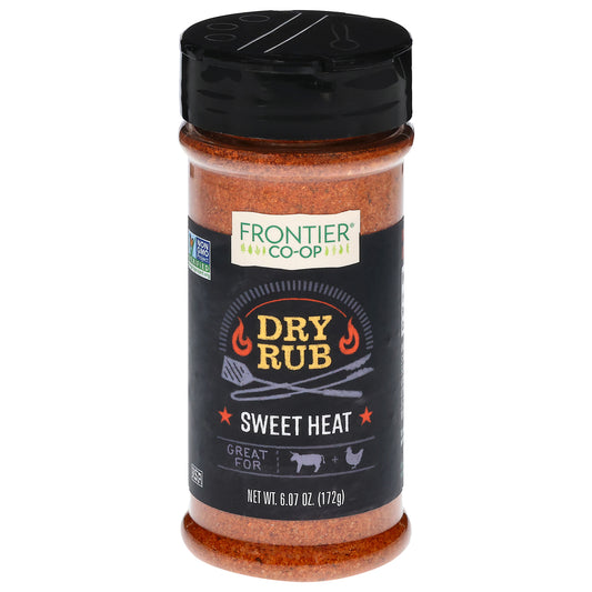 Frontier Natural Products Coop - Rub Dry Sweet Heat - Ea Of 1-6.07 Oz