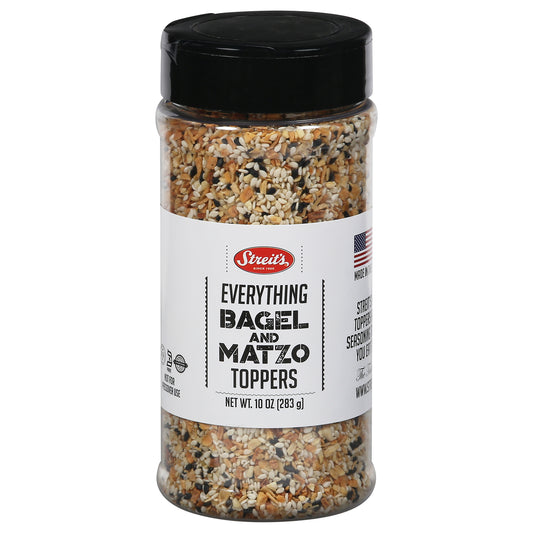 Streit's - Matzo Topper Everything - Cs Of 12-10 Oz