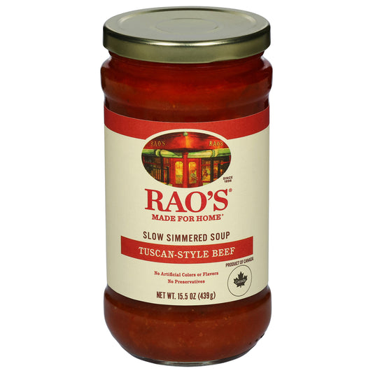 Rao's - Soup Tuscan Style Beef - Cs Of 6-15.5 Fz