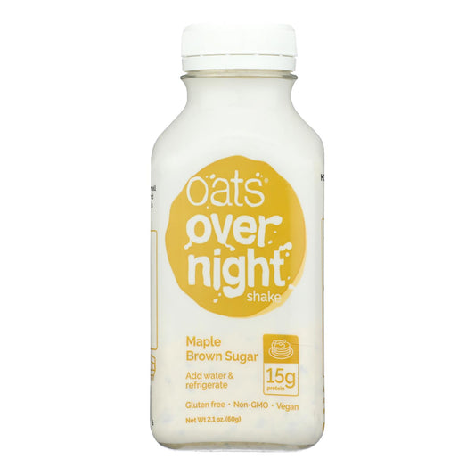 Oats Over Night - Shk Ovrnt Oat Mpl Brn Sgr - Cs Of 10-2.1 Oz