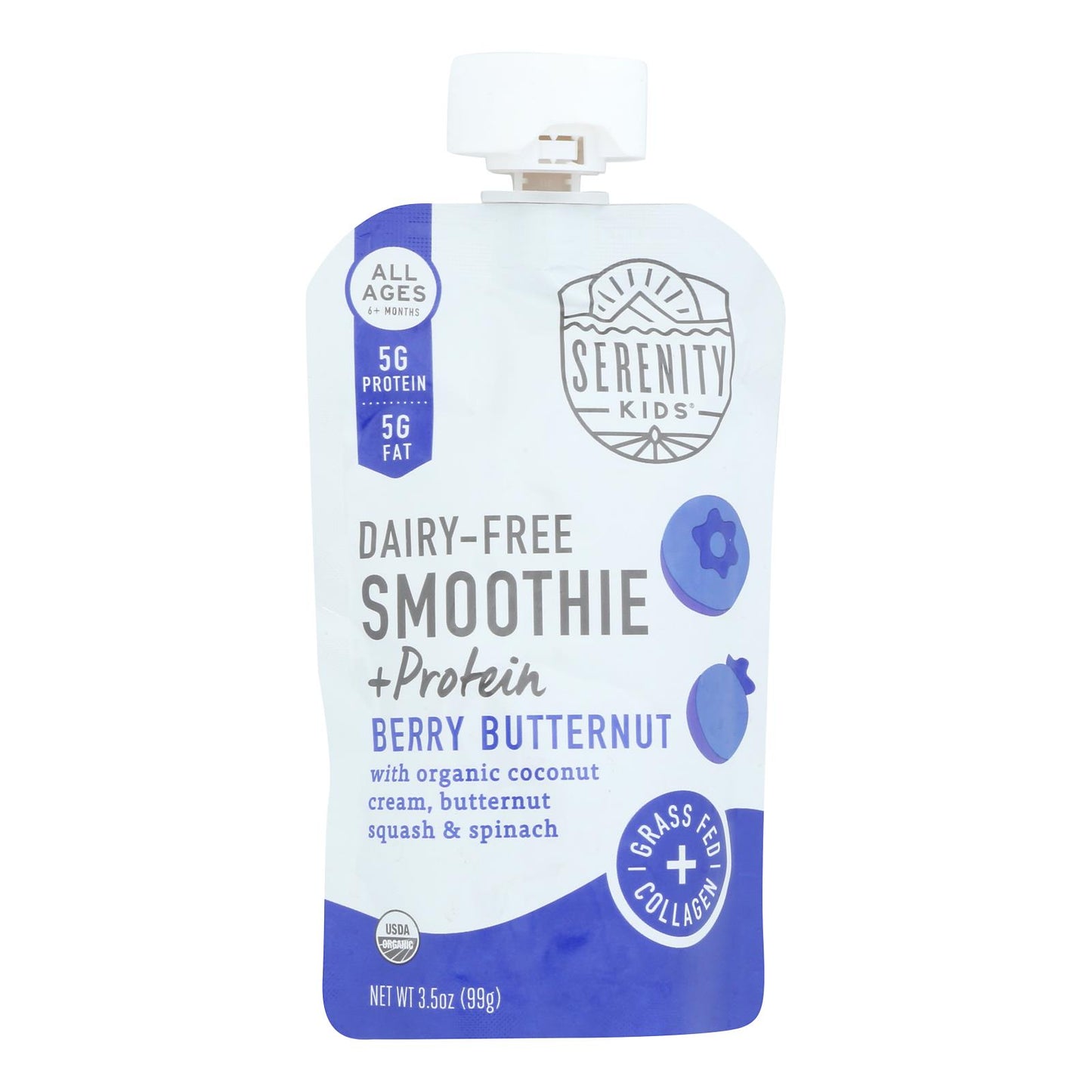 Serenity Kids - Smthi Og2 Berry Btrnt Df - Cs Of 6-3.5 Oz