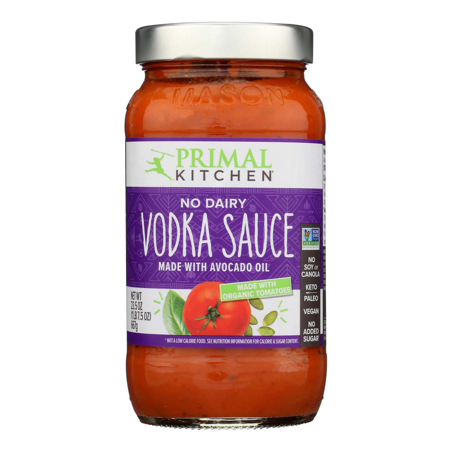 Primal Kitchen - Sce Og3 Vodka No Dairy - Cs Of 6-23.5 Oz