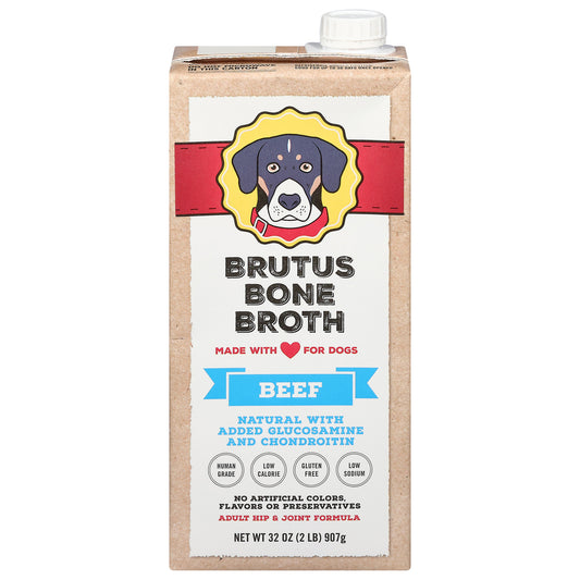 Brutus Broth - Bone Broth Beef - Cs Of 6-32 Fz