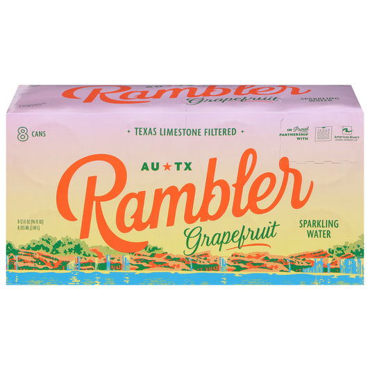 Rambler - Water Sparkling Grpfrt - Cs Of 3-8/12 Fz