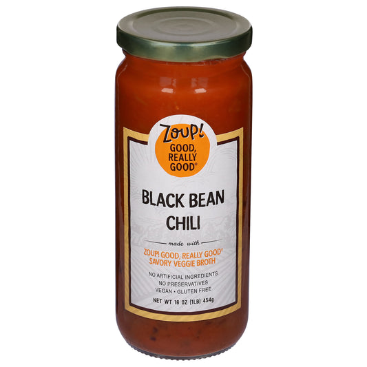 Zoup! Good Really Good - Soup Black Bean Chili - Cs Of 6-16 Fz