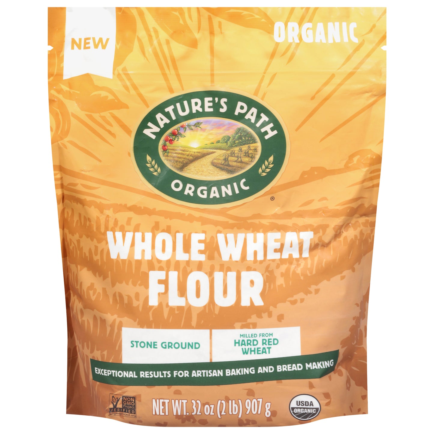 Nature's Path - Flour Og2 Whole Wheat - Cs Of 4-32 Oz