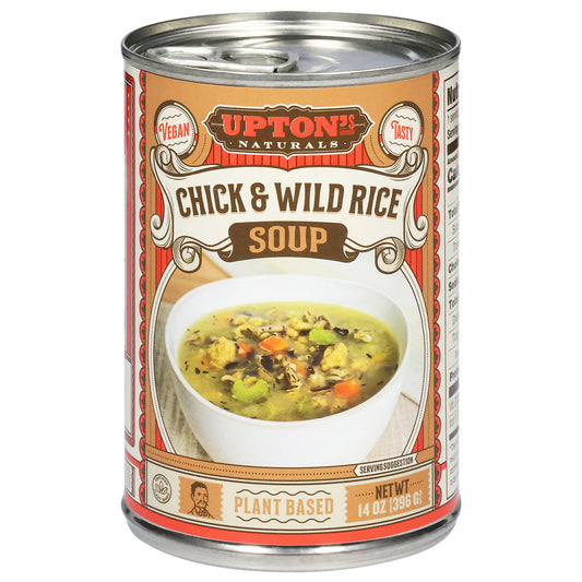 Upton's Naturals - Soup Chicken Wild Rice - Cs Of 8-14 Oz