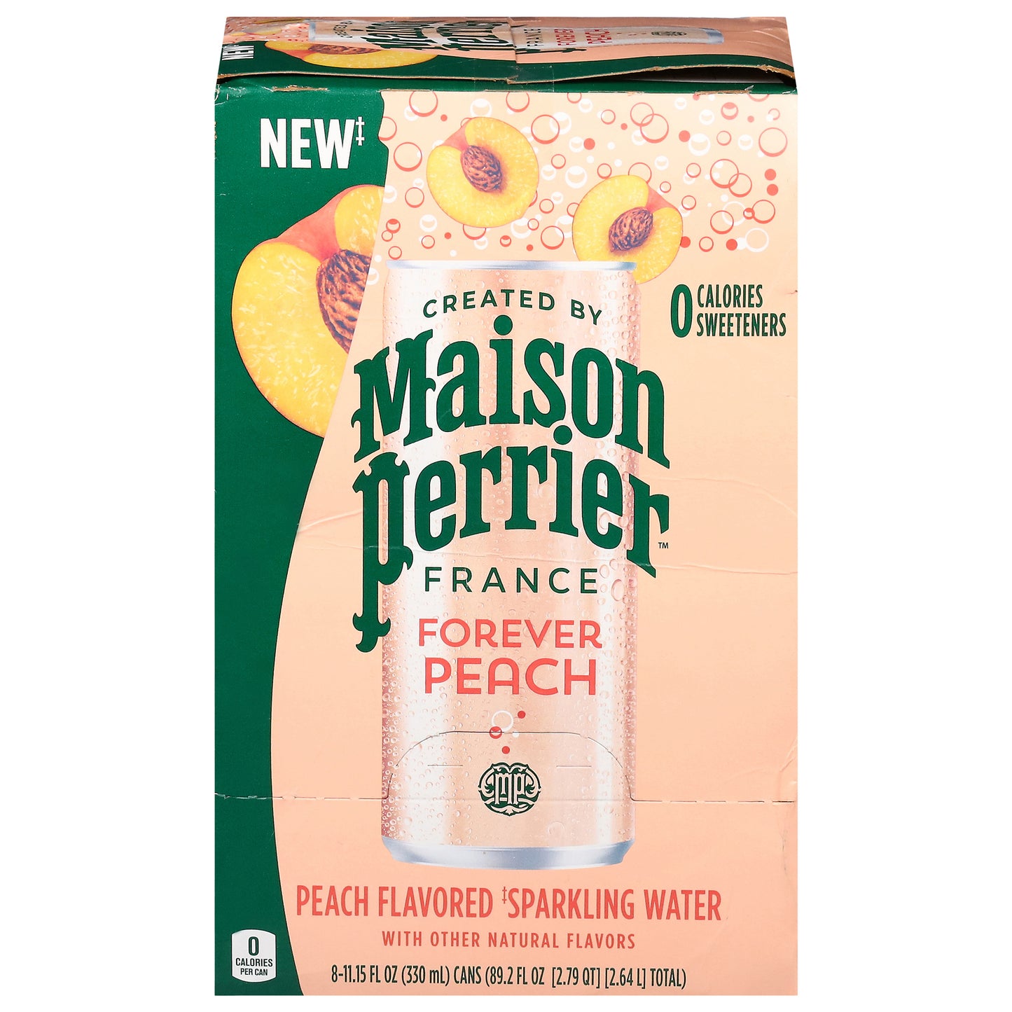 Maison Perrier - Sparkling Water Peach - Cs Of 3-8/11.15z