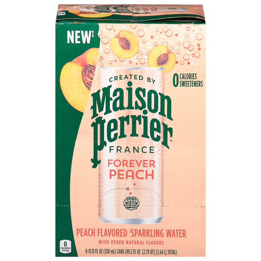 Maison Perrier - Sparkling Water Peach - Cs Of 3-8/11.15z