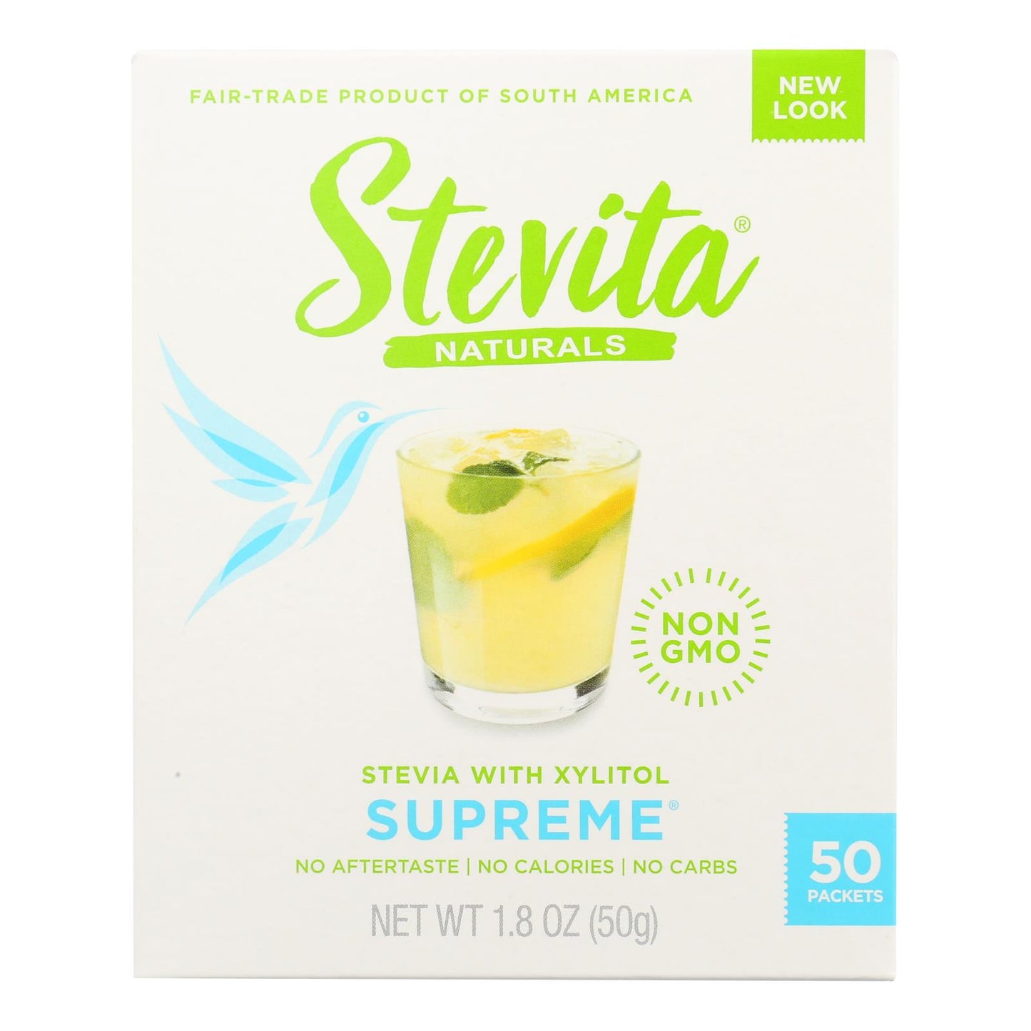 Stevita - Stevia Supreme Packets - Cs Of 6-50 Pkt