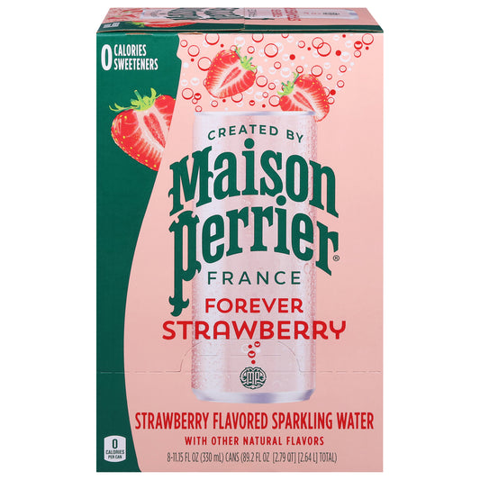 Maison Perrier - Sparkling Water Strawbrry - Cs Of 3-8/11.15z