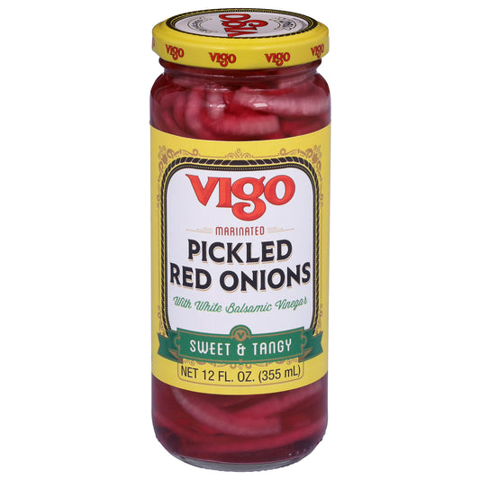 Vigo - Pickled Red Onions - Cs Of 6-12 Fz