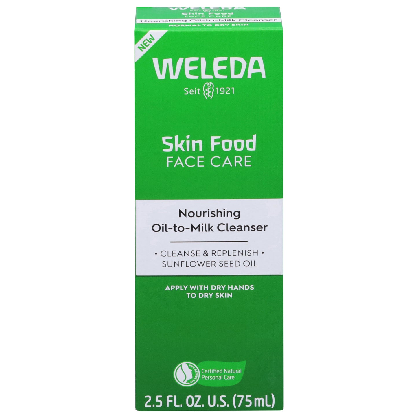 Weleda - Clnsr Oil/milk Skin Food - Ea Of 1-2.5 Fz