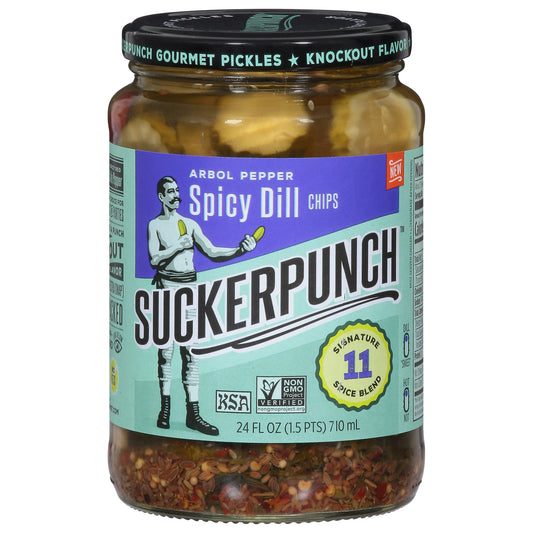 Suckerpunch - Pckl Chp Arbol Ppr Spcy - Cs Of 6-24 Fz