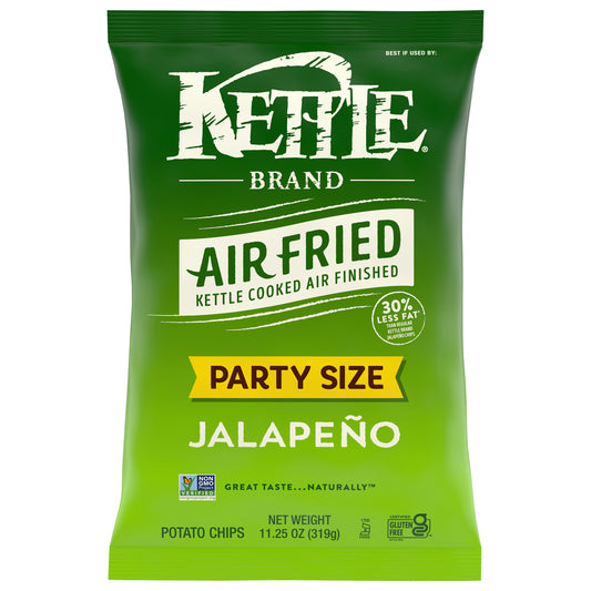Kettle Brand - Chips Air Fried Jalapeno - Cs Of 9-11.25 Oz