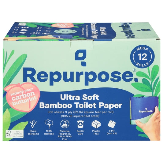 Repurpose - Tp Ultra Soft Bamboo - Cs Of 4-12 Ct
