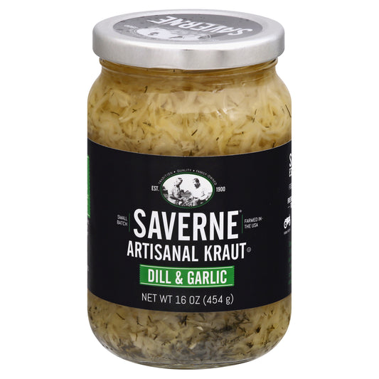 Saverne - Kraut Og2 Dill Garlic - Cs Of 6-16 Oz