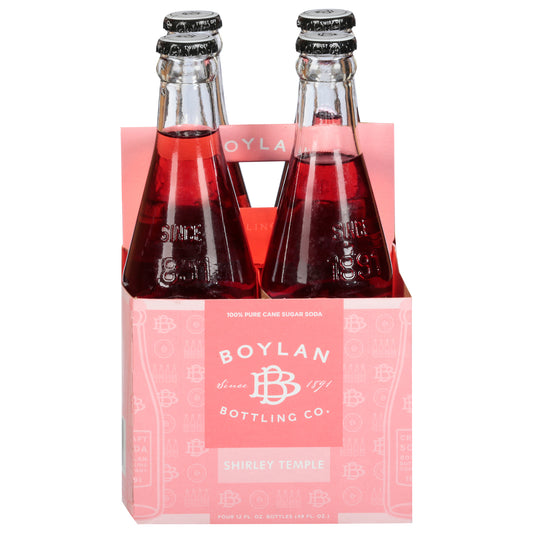 Boylan Bottling - Soda Shirley Temple - Case Of 6-4/12 Fz