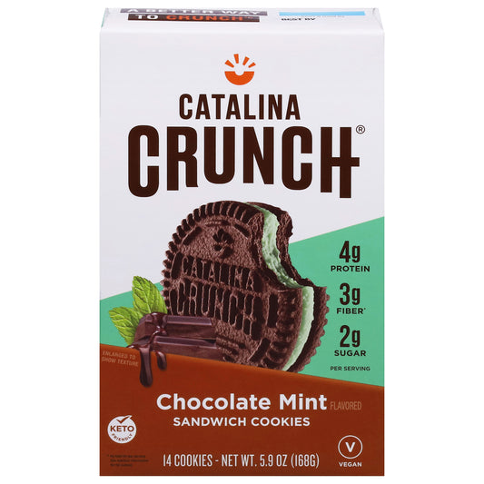 Catalina Crunch - Cky Sndwch Chocolate Mint - Cs Of 6-5.9 Oz