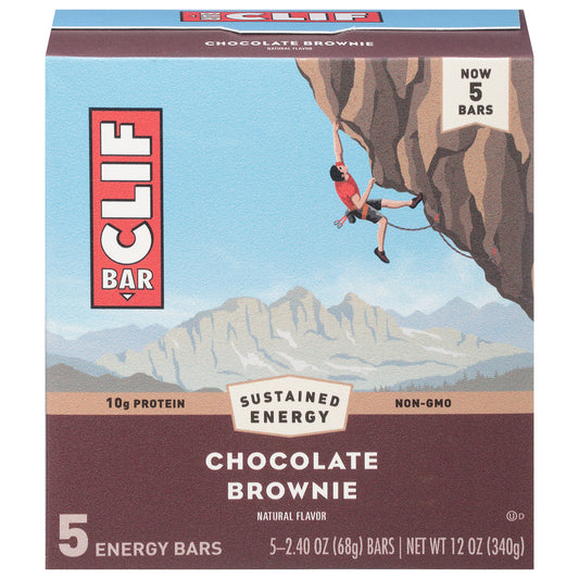 Clif Bar - Enrgy Br Og3 Choc Brownie - Cs Of 6-5/2.4 Oz
