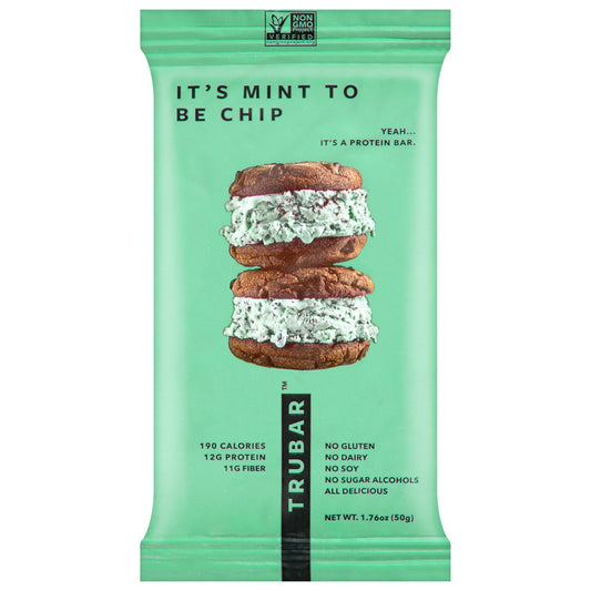 Trubar - Bar Mint Chip Protein - Cs Of 12-1.76 Oz