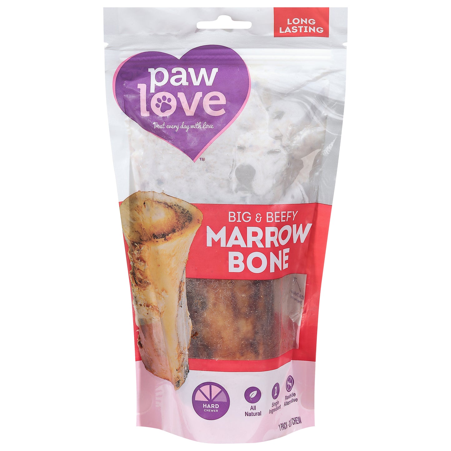 Paw Love - Dog Treat Marrow Bone - Cs Of 6-1 Ct