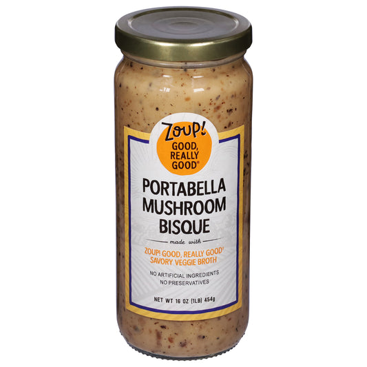 Zoup! Good Really Good - Soup Prtbla Mushrm Bisque - Cs Of 6-16 Fz