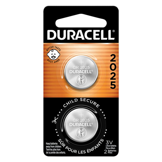 Duracell - Btry Lithium Cr 2025 - Cs Of 6-2 Ct