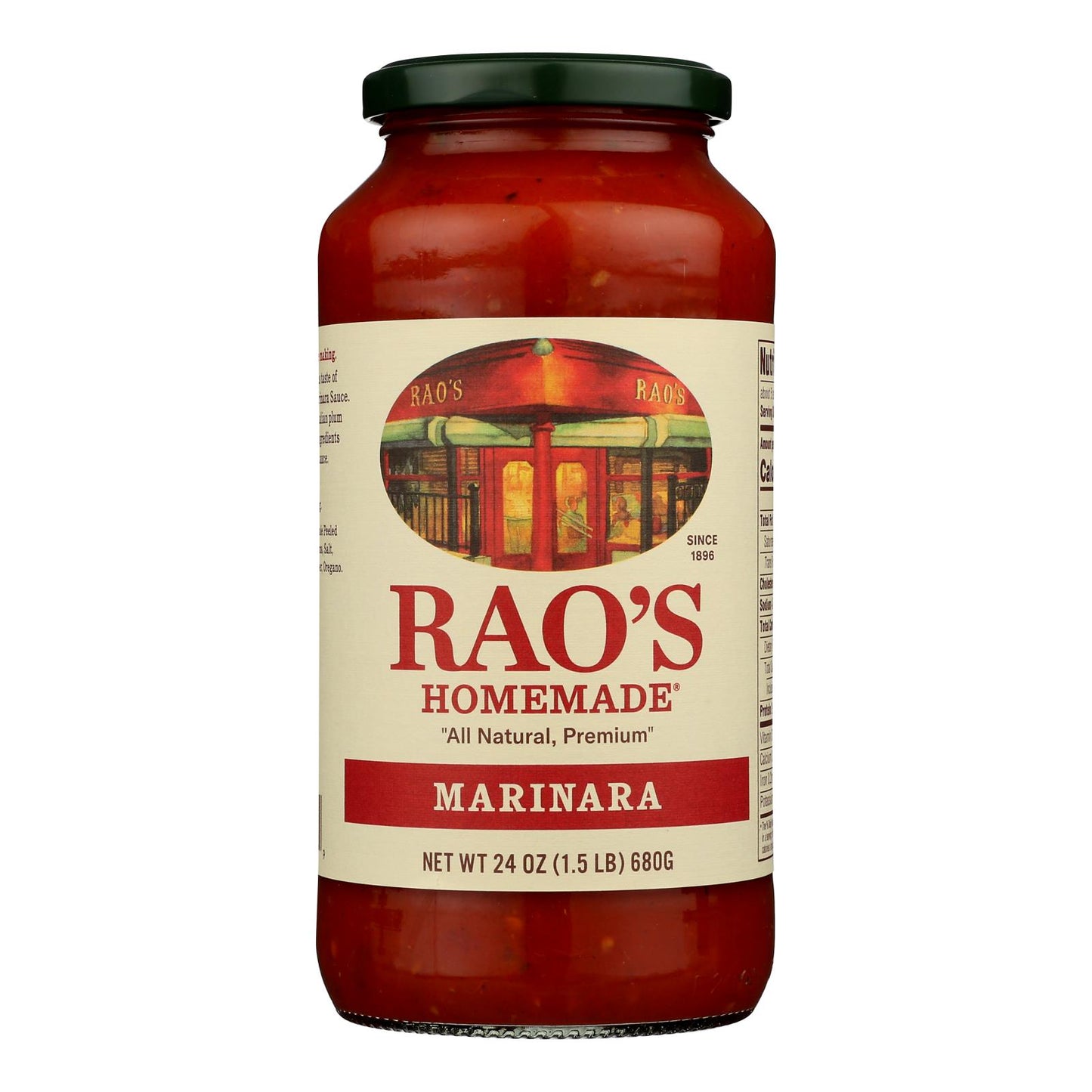 Rao's Specialty Food Homemade Sauce - Marinara - Case Of 12 - 24 Oz.