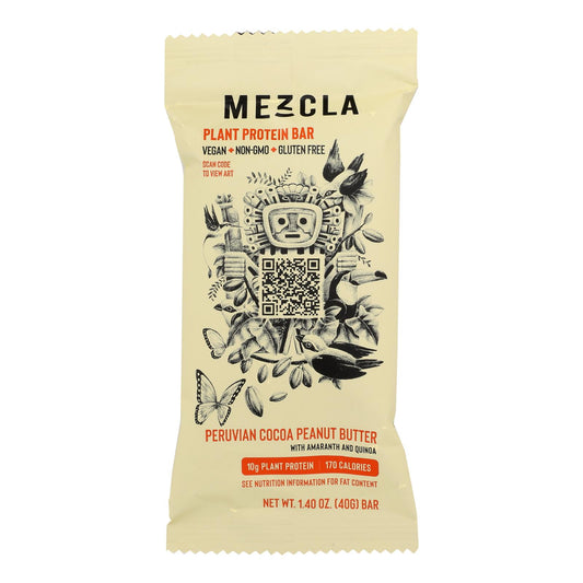 Mezcla - Bar Peruvian Cocoa Pbtr - Cs Of 12-1.4 Oz