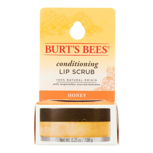 Burt's Bees Conditioning Lip Scrub With Honey - Case Of 4 - .25 Oz
