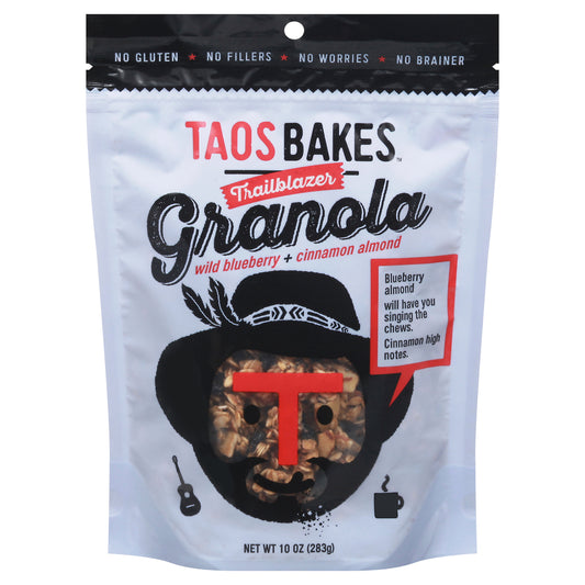Taos Bakes - Gran Wldblubry+cinn Alm - Cs Of 6-10 Oz